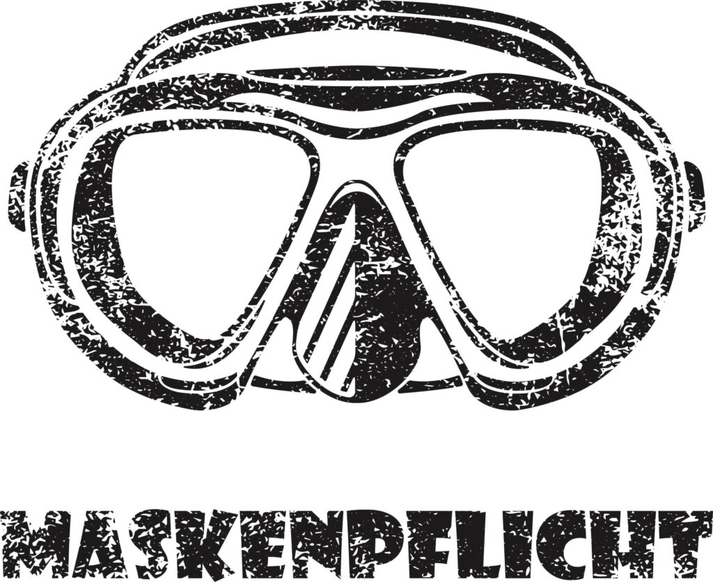 Maskenpflicht Taucher